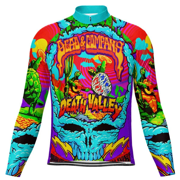 Customized Arizona Grateful Dead Fan Long Sleeve Cycling Jersey For Men