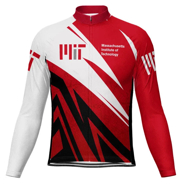 Customized MIT Long Sleeve Cycling Jersey For Men