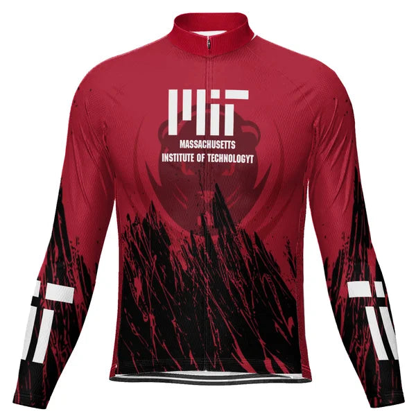 Customized MIT Long Sleeve Cycling Jersey For Men