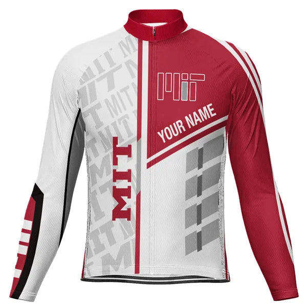 Customized MIT Long Sleeve Cycling Jersey For Men