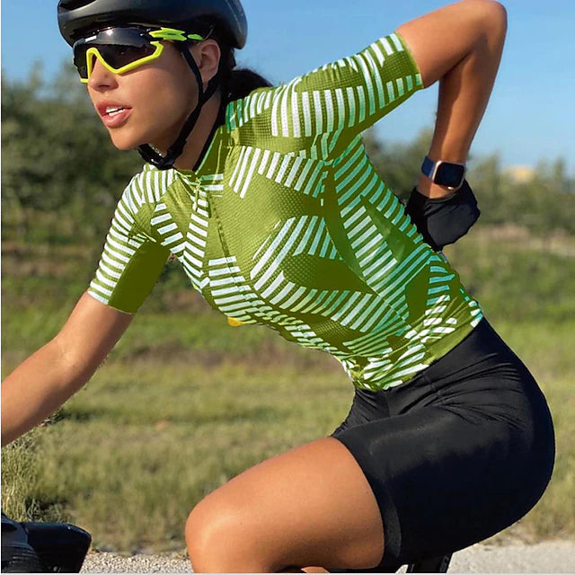 Fashion Speed & Style Short Sleeve Cycling Jersey For Women