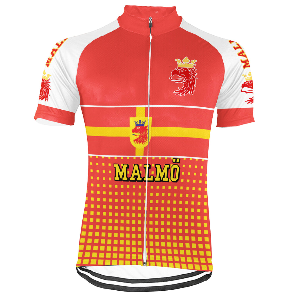 Customized Malmö Short Sleeve Cycling Jersey for Men