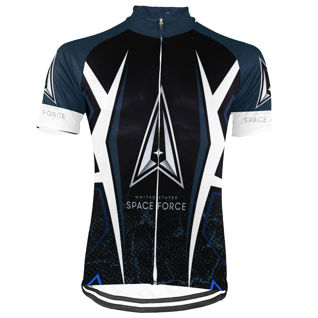 Customized US SPACE FORCE Short Sleeve Cycling Jersey For Men And Women