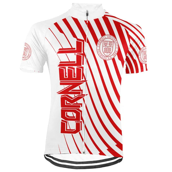 Customized Cornell University Short Sleeve Cycling Jersey For Men And Women