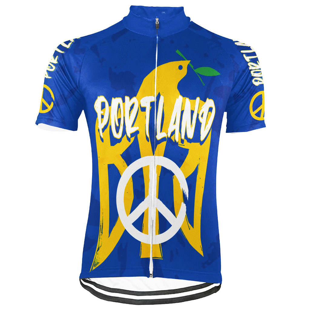 Colection 1 - Customized Portland Environmental Protection Save The Planet Short Sleeve Cycling Jersey For Men And Women