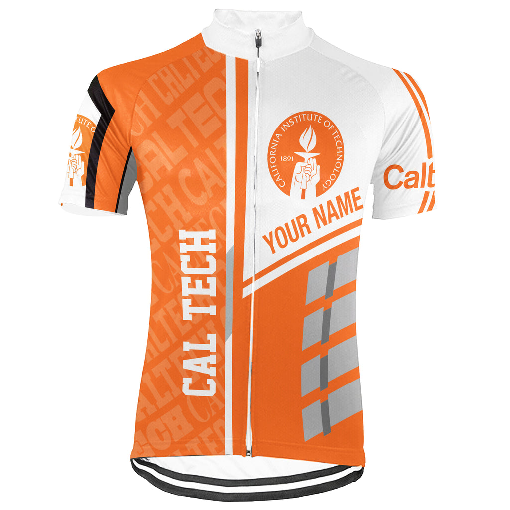 Customized California Institute of Technology(Caltech) Short Sleeve Cycling Jersey For Men And Women
