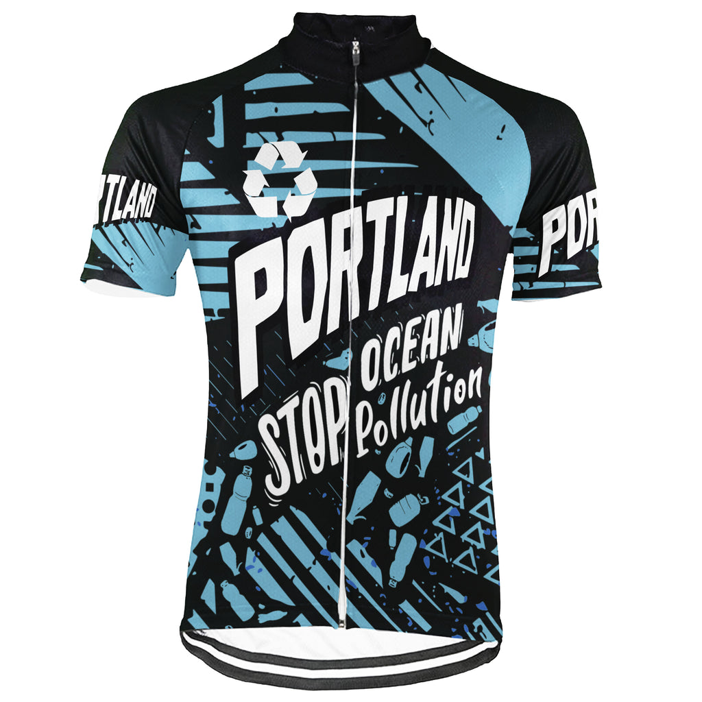 Colection 3 - Customized Portland Environmental Protection Save The Planet Short Sleeve Cycling Jersey For Men And Women