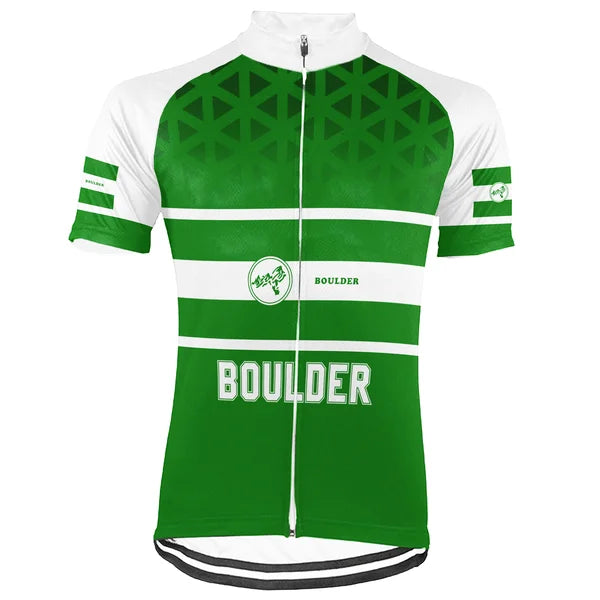 Customized Boulder Short Sleeve Cycling Jersey for Men