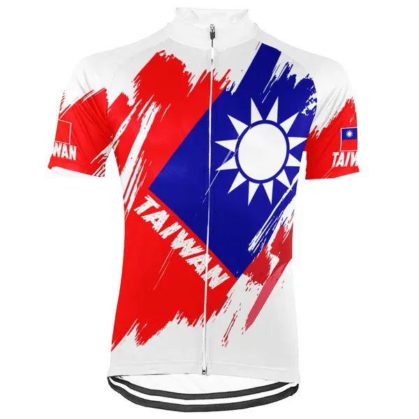 Customized Taiwan Short Sleeve Cycling Jersey for Men
