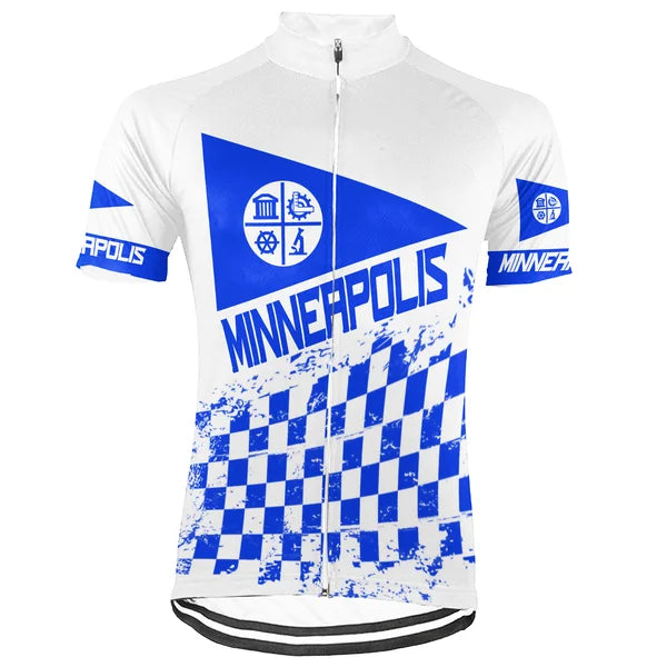 Customized Minneapolis City Short Sleeve Cycling Jersey For Men And Women