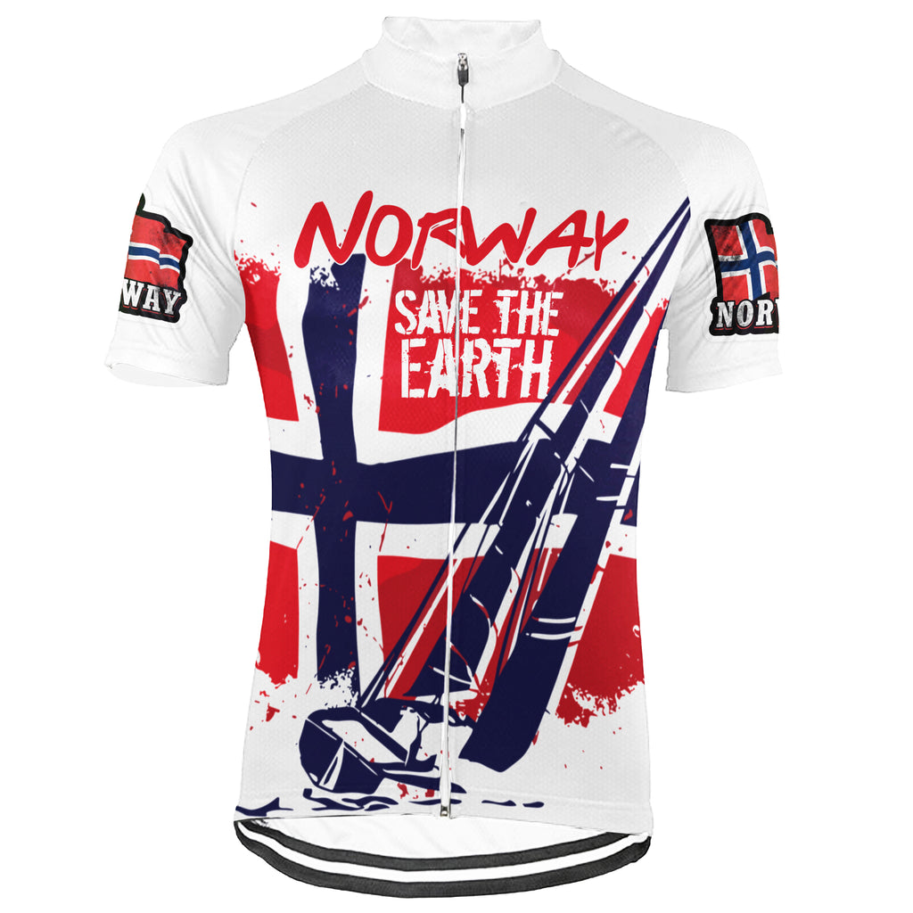 Customized Ride Green, Ride for Peace Noway Short Sleeve Cycling Jersey For Men And Women