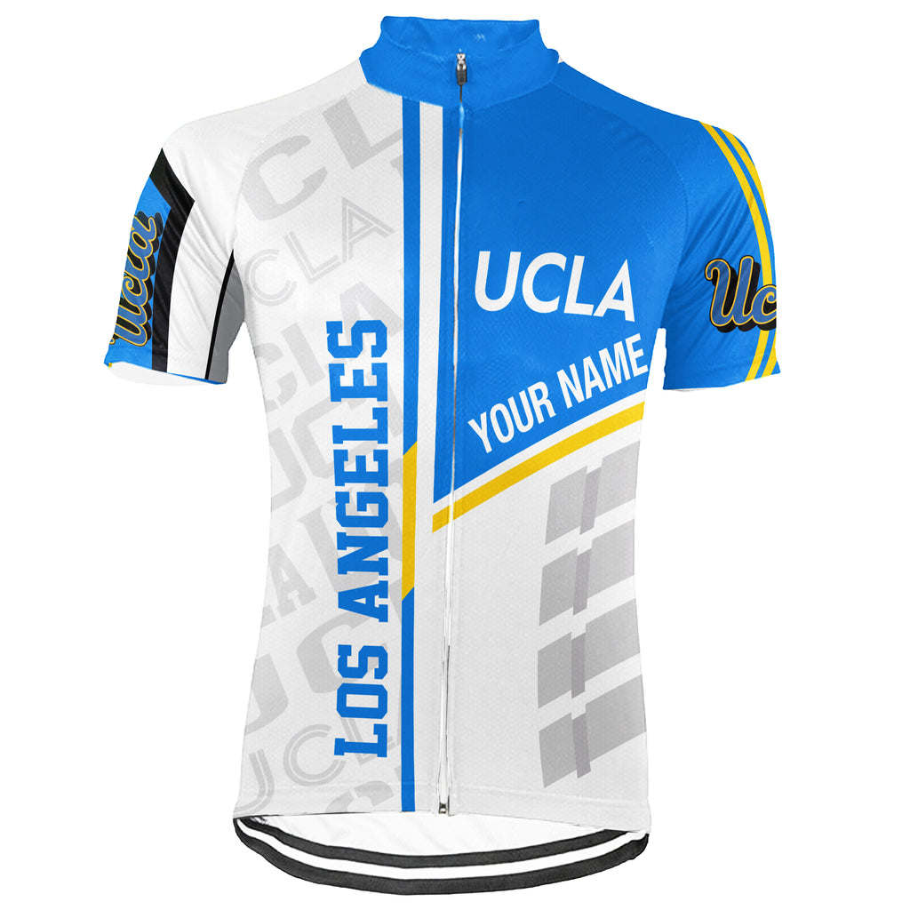 Customized The University of California, Los Angeles (UCLA) 2 Short Sleeve Cycling Jersey For Men And Women