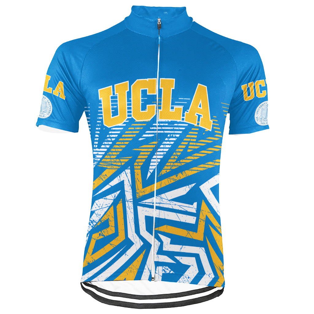 Customized The University of California, Los Angeles (UCLA) 2 Short Sleeve Cycling Jersey For Men And Women