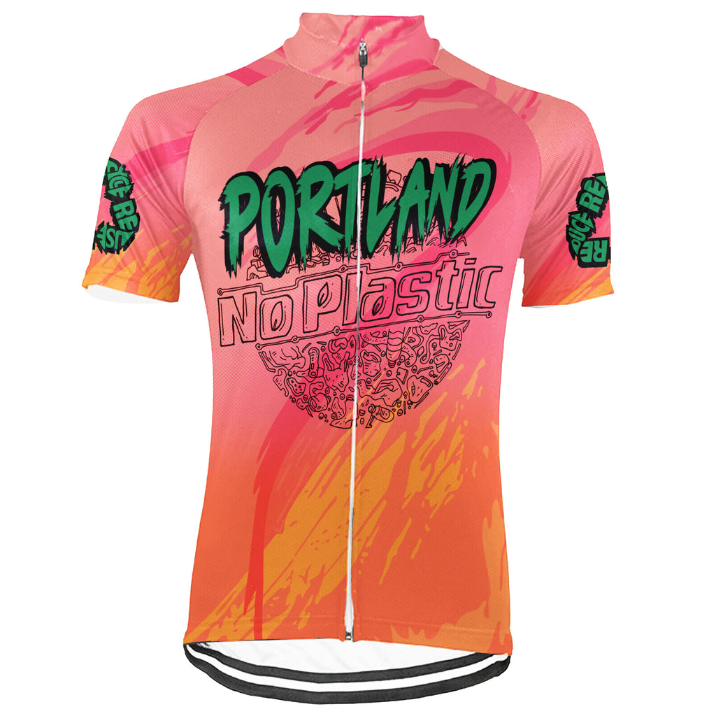 Colection 3 - Customized Portland Environmental Protection Save The Planet Short Sleeve Cycling Jersey For Men And Women