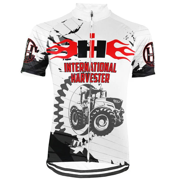 Customized International Harvester Short Sleeve Cycling Jersey for Men
