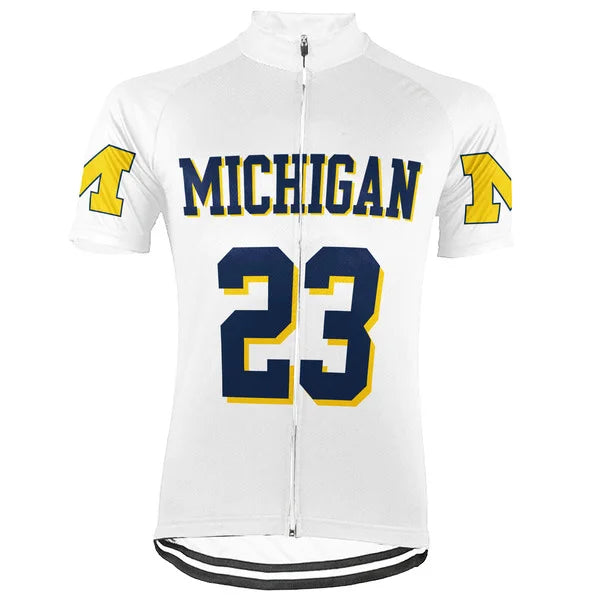 Customized Michigan Wolverines Cycling Jersey Cycling Short For Men