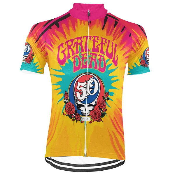 Customized Grateful Dead Skull Collection 2 Cycling Jersey For Men