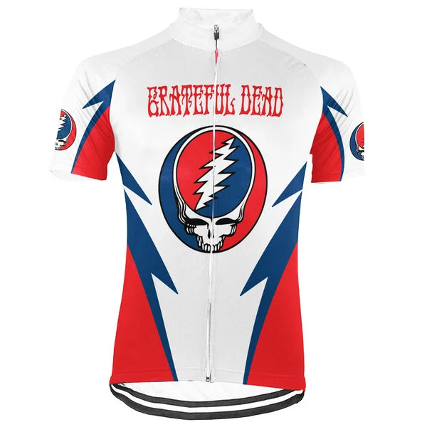 Customized Grateful Dead Skull Collection 2 Cycling Jersey For Men