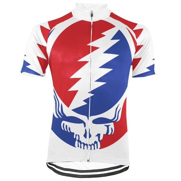 Customized Grateful Dead Skull Collection 2 Cycling Jersey For Men