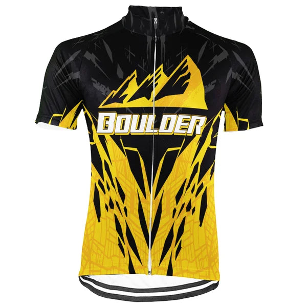 Customized Boulder City Short Sleeve Cycling Jersey For Men and Women