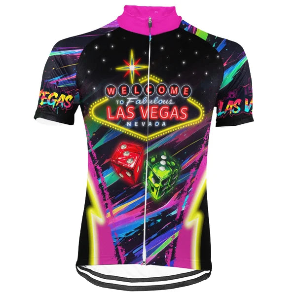 Customized Las Vegas City Short Sleeve Cycling Jersey For Men and Women