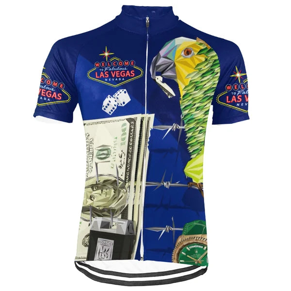 Customized Las Vegas City Short Sleeve Cycling Jersey For Men and Women