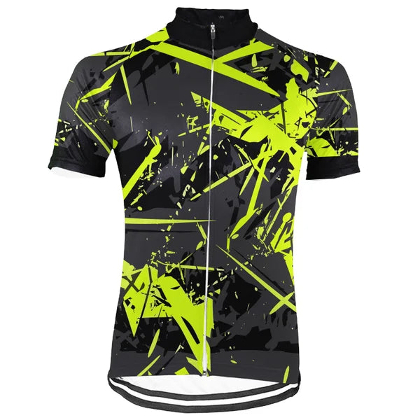 Customized Lightning Bolt Cycling Jersey, Purple MTB Jersey, Retro 80s Bike Shirt, Road Cycling Top, Unisex Bicycle Apparel