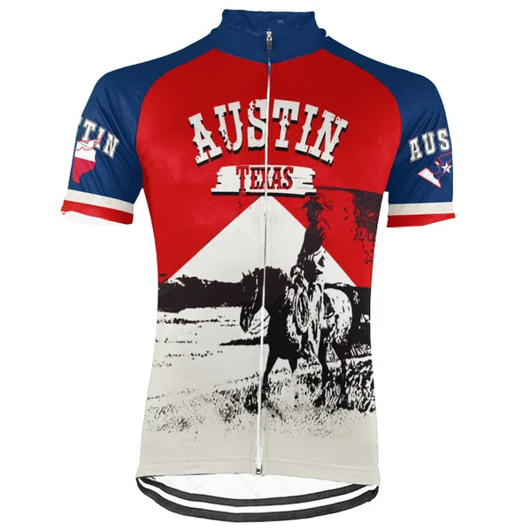 Customized Austin Short Sleeve Cycling Jersey For Men and Women