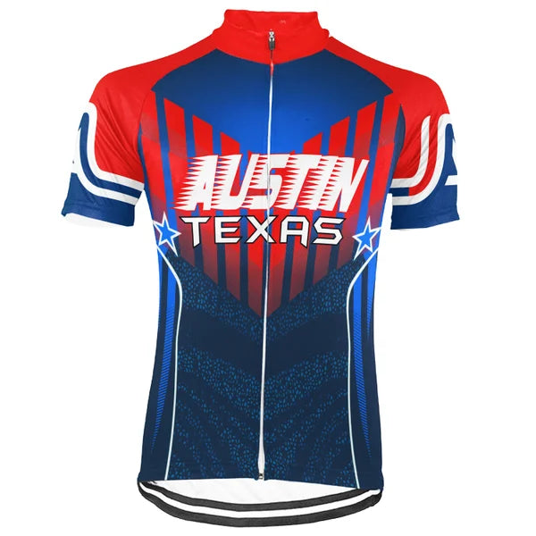 Customized Austin Short Sleeve Cycling Jersey For Men and Women