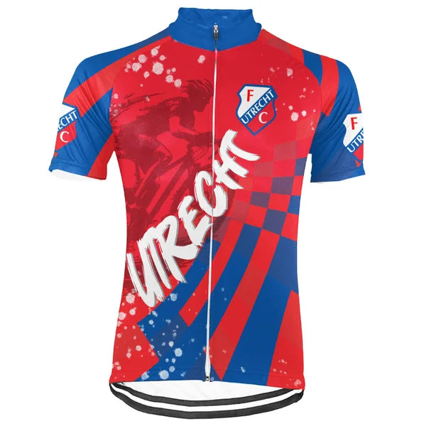 Customized Utrecht Short Sleeve Cycling Jersey For Men and Women