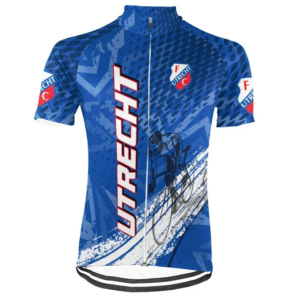 Customized Utrecht Short Sleeve Cycling Jersey For Men and Women