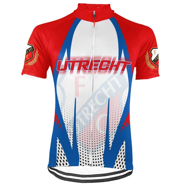 Customized Utrecht Short Sleeve Cycling Jersey For Men and Women