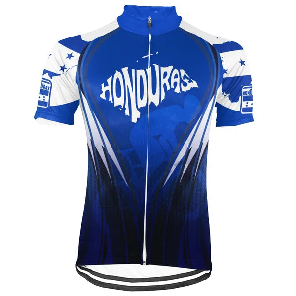 Customized Honduras Short Sleeve Cycling Jersey For Men and Women