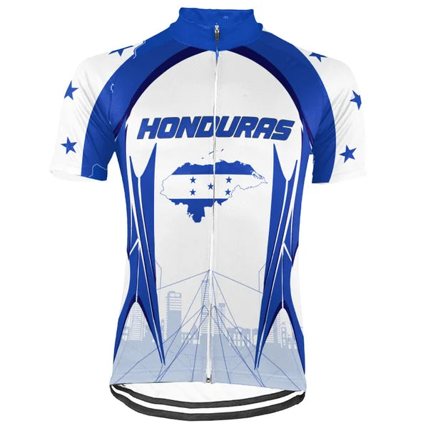 Customized Honduras Short Sleeve Cycling Jersey For Men and Women
