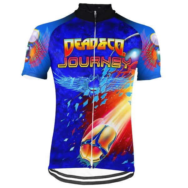 Customized Grateful Dead New Collection 1 Short Sleeve Cycling Jersey for Men and Women