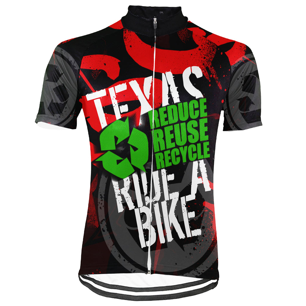 Colection 2 - Customized Texas Environmental Protection Save The Planet Short Sleeve Cycling Jersey For Men And Women