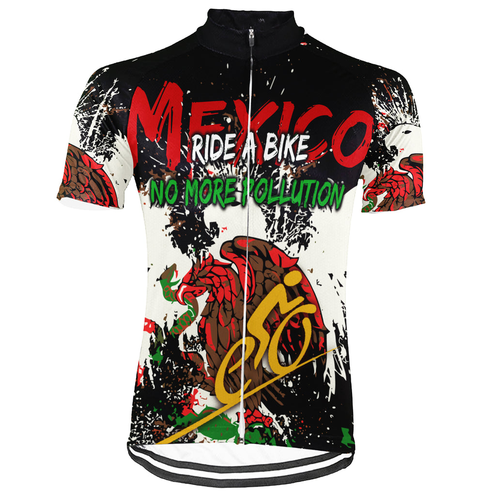 Colection 1 - Customized Mexico Environmental Protection Save The Planet Short Sleeve Cycling Jersey For Men And Women