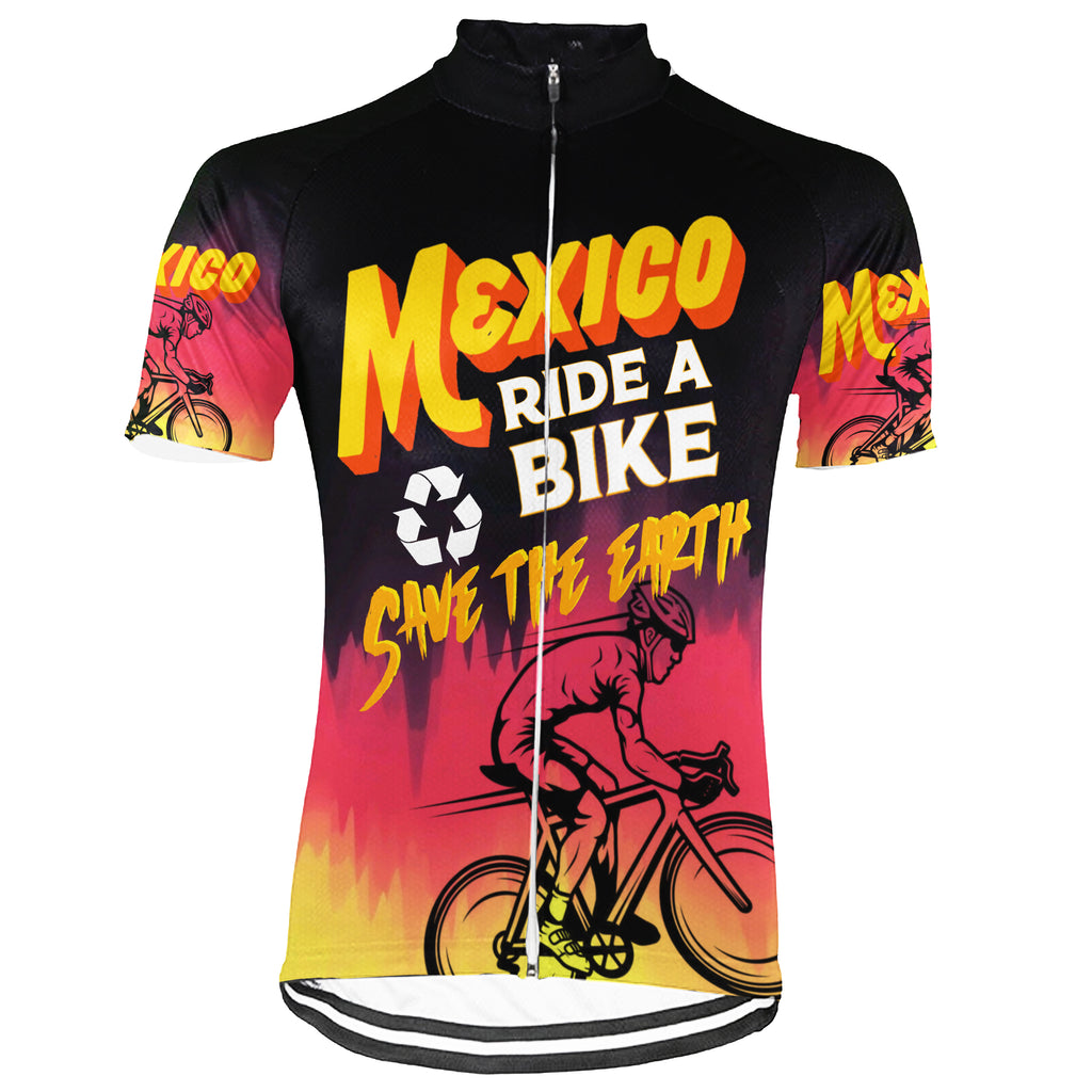 Colection 2 - Customized Mexico Environmental Protection Save The Planet Short Sleeve Cycling Jersey For Men And Women