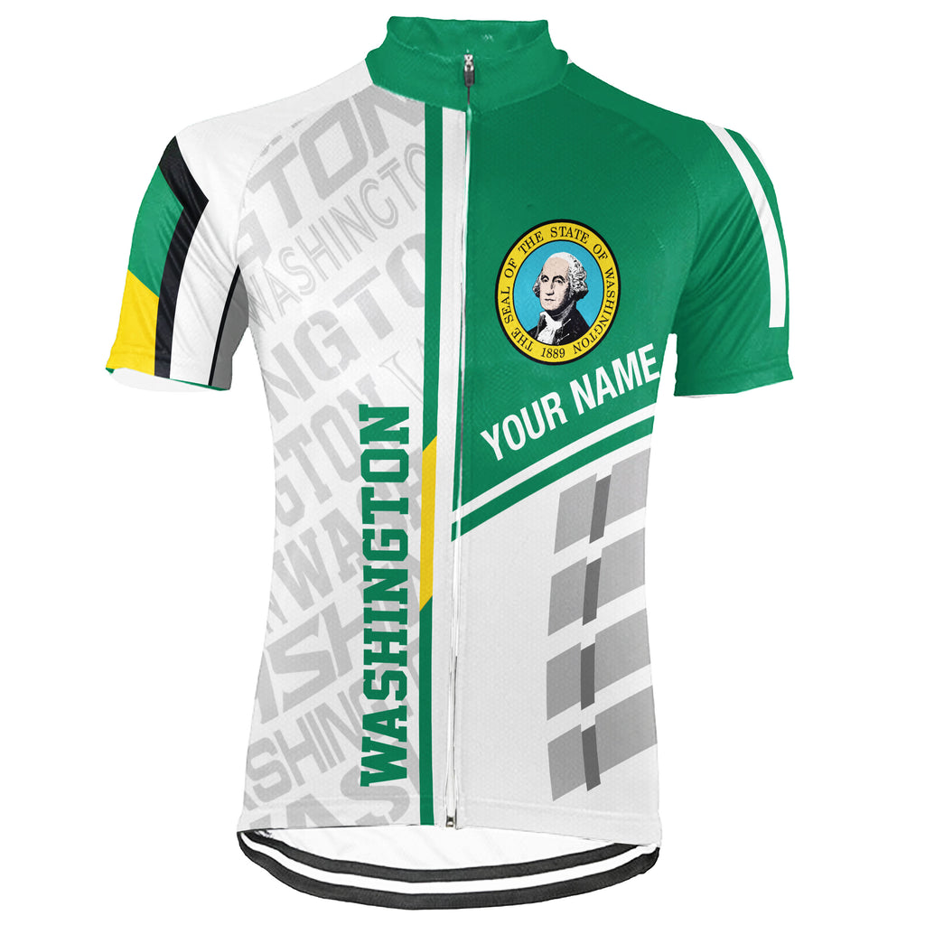 Customized Washington D.C Short Sleeve Cycling Jersey for Men