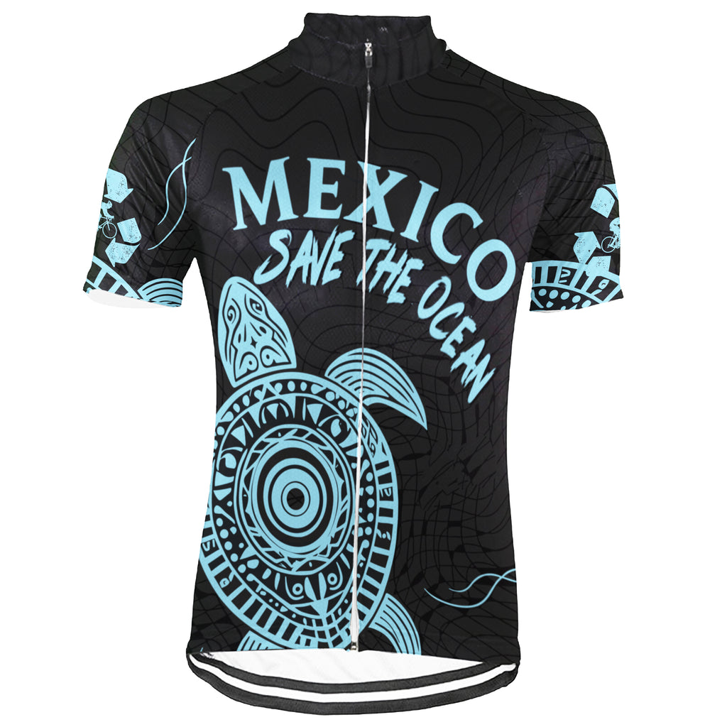 Colection 2 - Customized Mexico Environmental Protection Save The Planet Short Sleeve Cycling Jersey For Men And Women