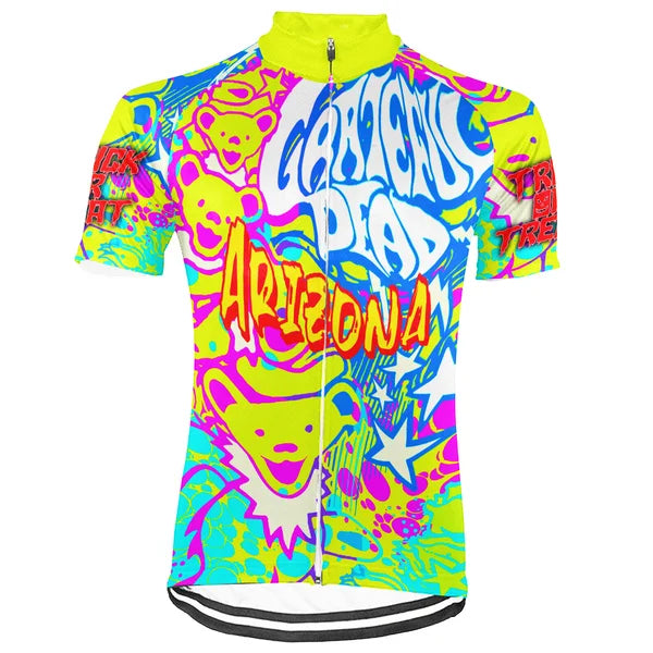 Customized Arizona Grateful Dead Fan Short Sleeve Cycling Jersey For Men And Women