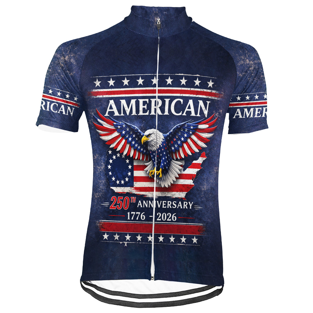Customized America 250th Anniversary Collection 3 Short Sleeve Cycling Jersey For Men And Women