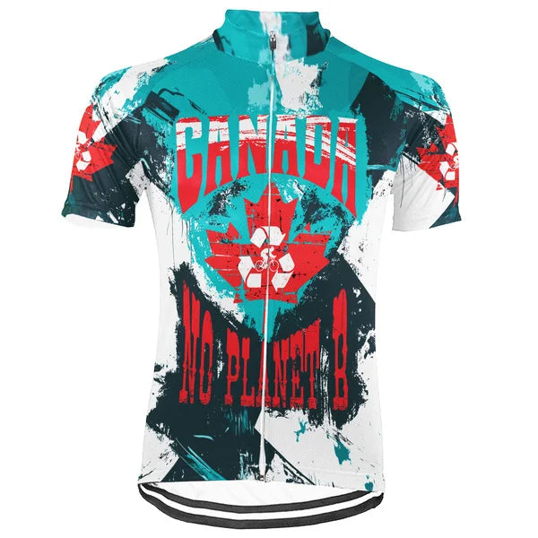 Collection 2 - Customized Canada Environmental Protection Save The Planet Short Sleeve Cycling Jersey For Men And Women