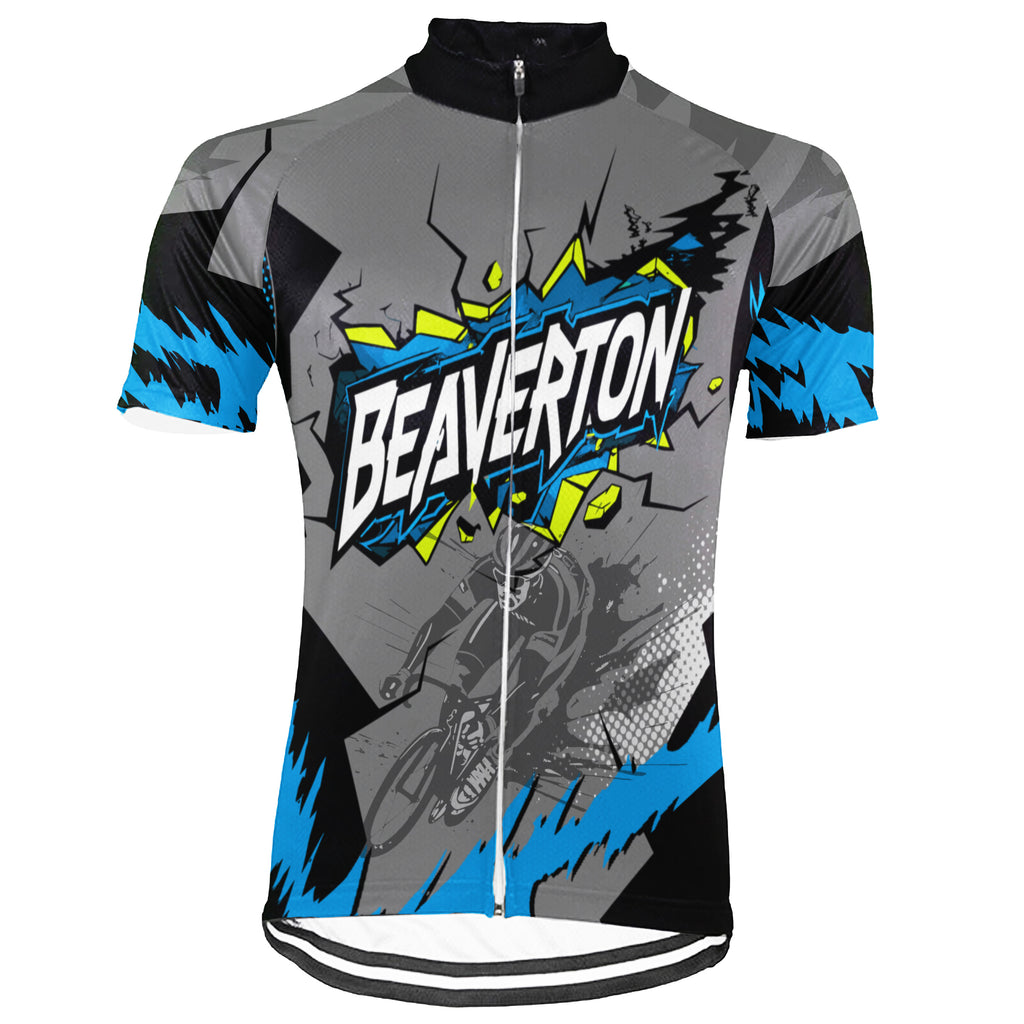 Customized Beaverton (Oregon) Short Sleeve Cycling Jersey For Men And Women