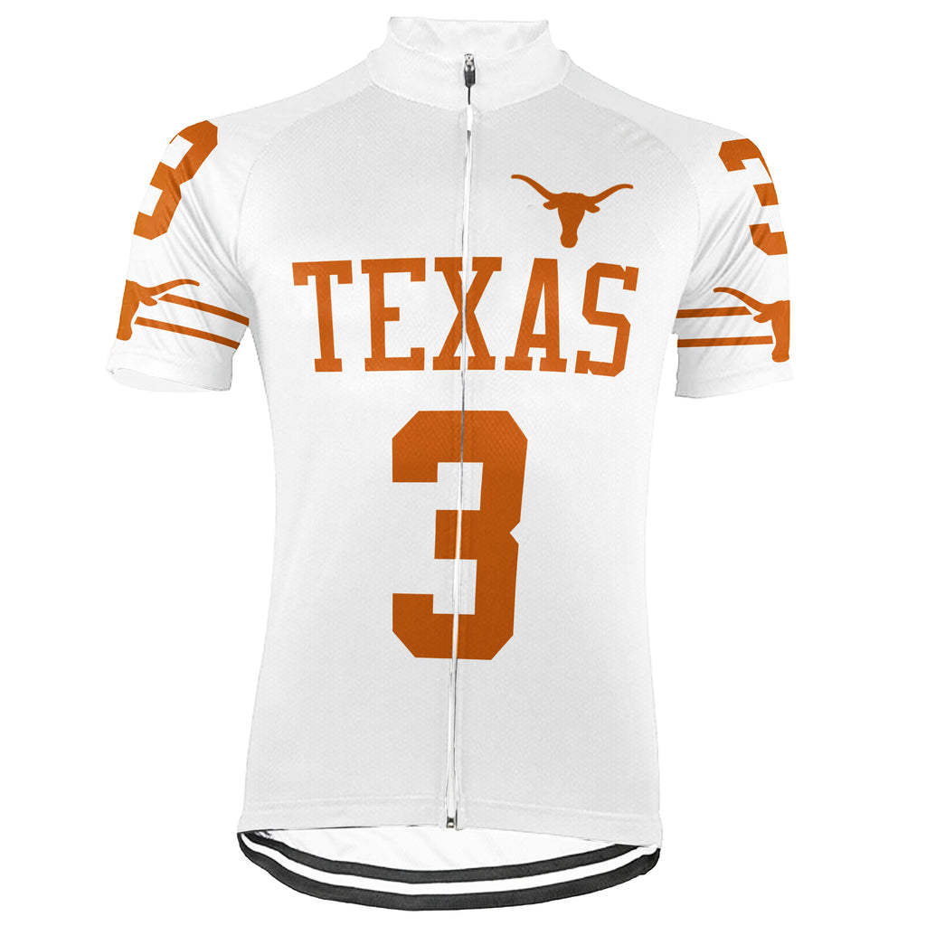 Customized Texas Longhorns Cycling Jersey Cycling Short For Men