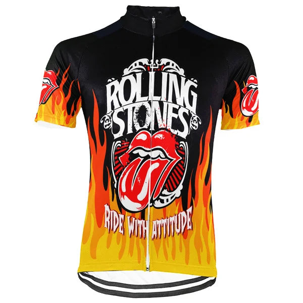 Customized The Stones Cycling Jersey For Men