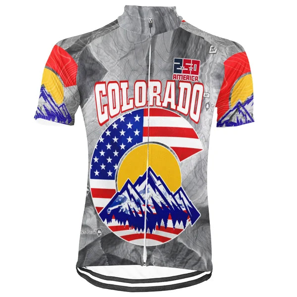 Customized Colorado-America 250th Anniversary Short Sleeve Cycling Jersey