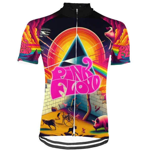 Customized Pink Floyd Cycling Jersey For Men
