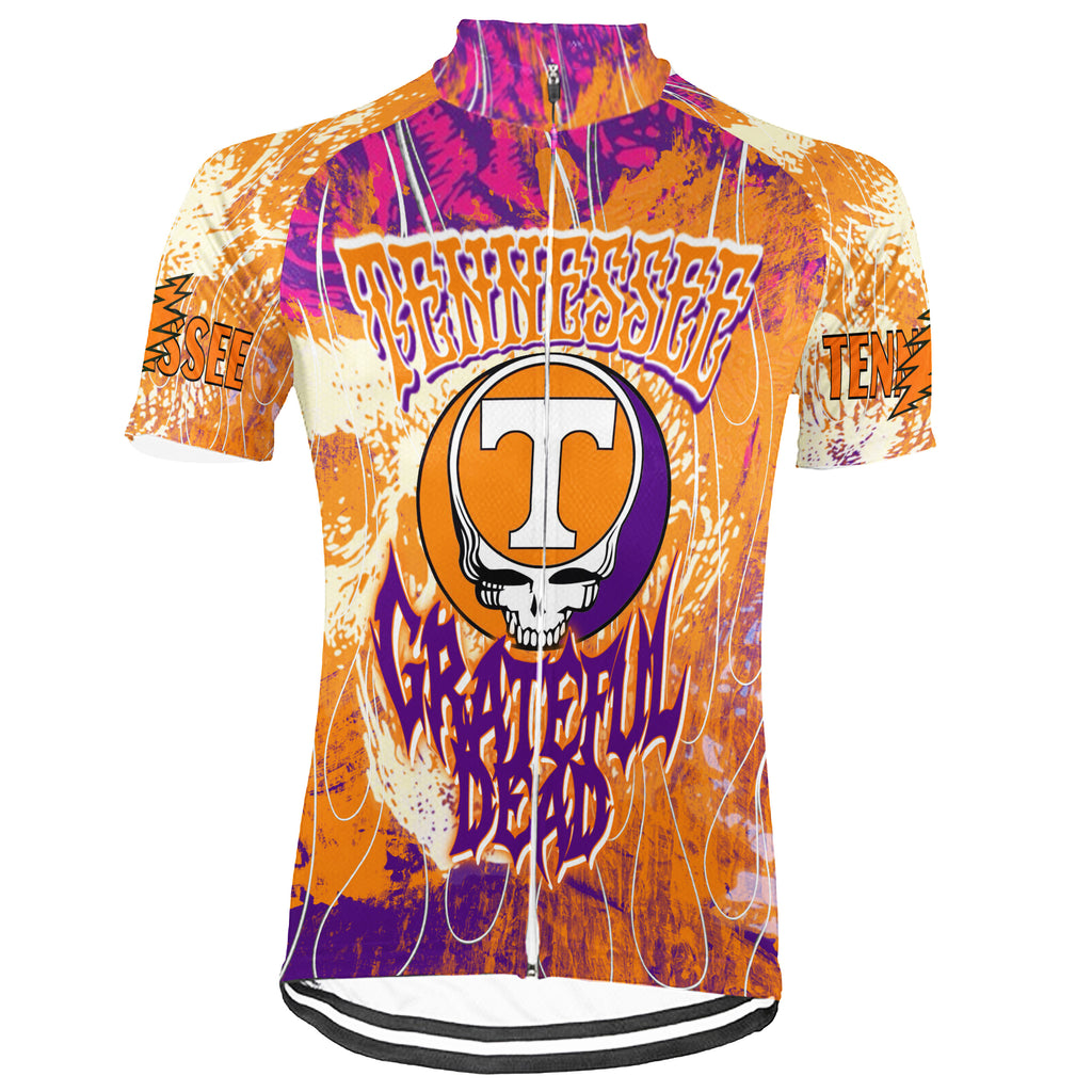 Customized Tennessee Grateful Dead Fan Short Sleeve Cycling Jersey For Men And Women