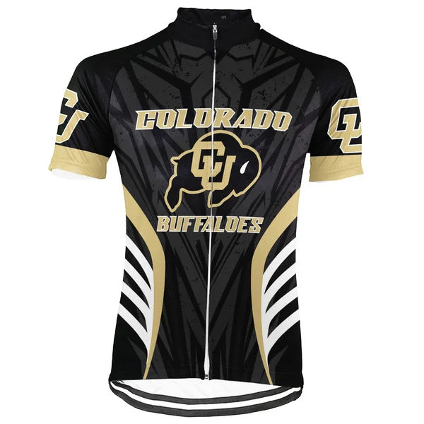 Customized Colorado Buffaloes Cycling Jersey For Men